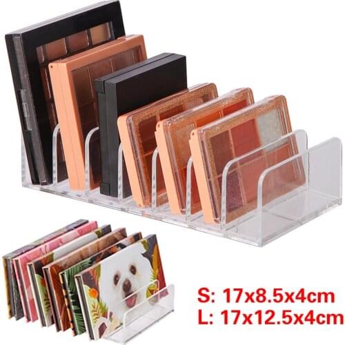 1Pc Eyeshadow Palette Organizer Eyepowder Storage Tray Cosmetics Rack Makeup Tools Compartment Holder For Women