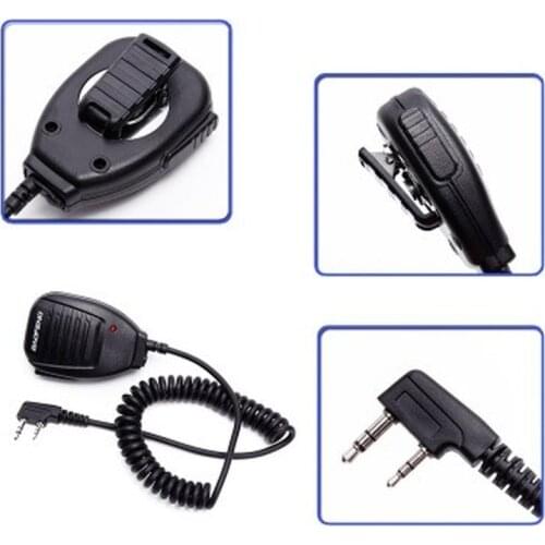 100% Original BaoFeng Walkie Talkie 50km Microphone Speaker For Baofeng UV-5R BF-888S Radio Communication Accessories
