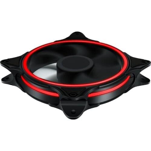 120mm Cooling Fan Silent PC Computer Case Fans Mute PC CPU RGB Cooling Three-aperture Computer Chassis Fan