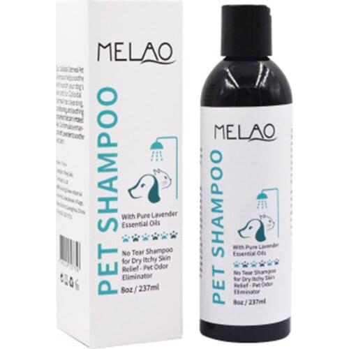 237ml Pet Shampoo Cat Dog Bath Shower Gel Natural Plant Extract Bathing Shampoo Pet Supplies