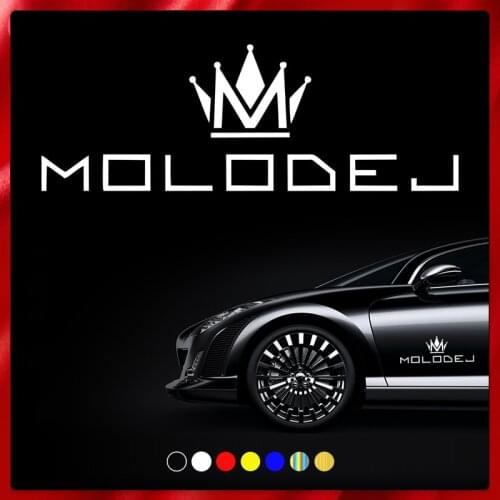 40310# Die-Cut Vinyl Decal Young People Car Sticker Waterproof Auto Decors on Car Body Bumper Rear Window