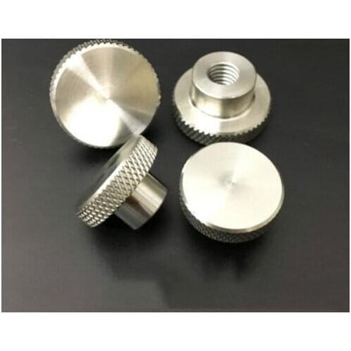 4pcs M4 M5 M6 M8 knurled thumb nut collar eco-friendly hand tighten round twisted nut step nuts stainless stell