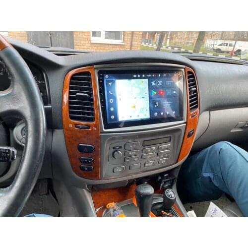 Android Car radio Player GPS Navigation For Toyota Land Cruiser LC100 2002+ 360 camera Auto Stereo Multimedia Video DSP carplay
