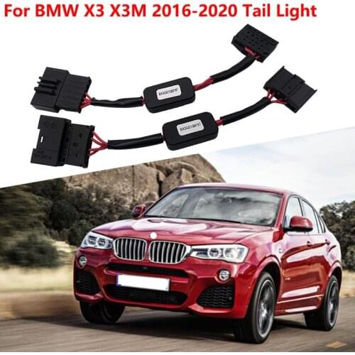 Car Tail Light Dynamic Turn Signal Indicator LED Taillight Add-on Module Cable Wire For BMW X3 X3M 2016 2017 2018 2019 2020