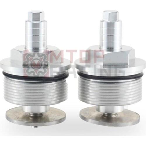 Preload Fork Caps For Kawasaki BJ250 Estrella 1992-2017 Hexagonal Adjustable Fork Bolts 1993 94 95 96 97 98 99 2000 01 02 03 04