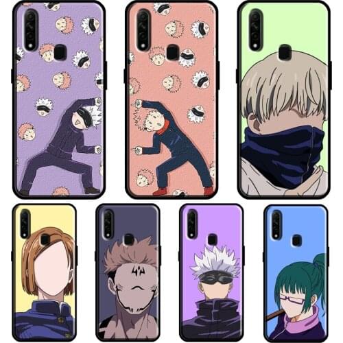 Jujutsu Kaisen Gojo Satoru For OPPO A15 A1K A3S A5S A52 A72 A91 A83 A93 Find X3 Pro Reno 2 Z A5 A9 A31 A53 2020 Case