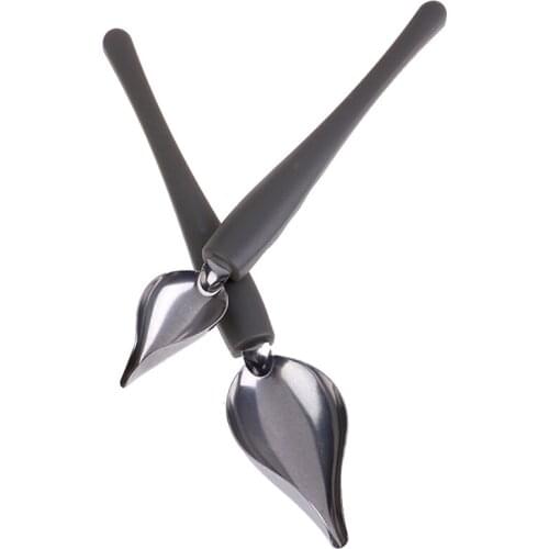 Chef Decoration Pencil Stainless Steel Portable Mini Sauce Painting Coffee Spoon Anti-slip Accessories Draw Tools Kitchen Home