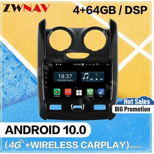 DSP Carplay Android 10.0 Screen Car Multimedia DVD Player for Renault Duster 2015-2019 car GPS Navi Radio Audio Stereo Head Unit