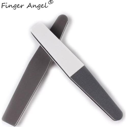 Finger Angel Nail Buffer File Manicure Tool 10 Pcs/Lot Sandpaper Sponge Sanding Double Side Polishing File Nails Care Tools