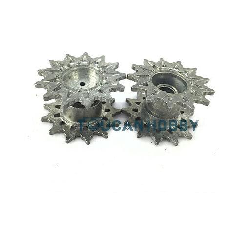 Heng Long 1/16 M4A3 Sherman RC Tank 3898 Metal Sprockets Driving Wheels TH00456-SMT4