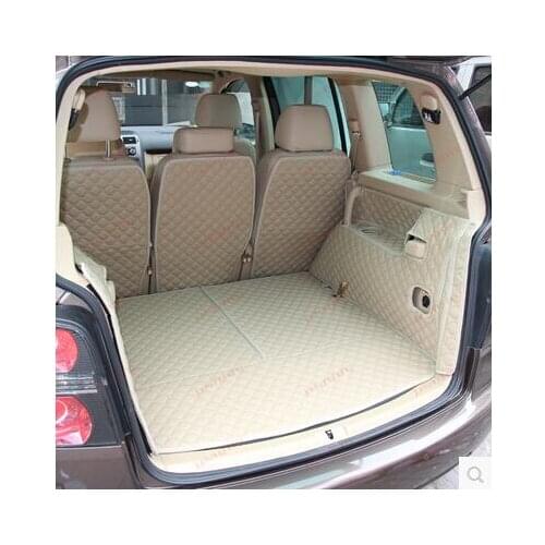 Good mats! Special trunk mats for Volkswagen Touran 7 seats 2014-2004 boot carpets cargo liner mat for Touran 2008,Free shipping