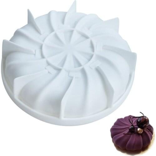 Art 3D Cake Mould Home Party Forms Cream Mold Silicone Mousse DIY Baking Cookie Mould Fondant Bakery Brownie Homemade