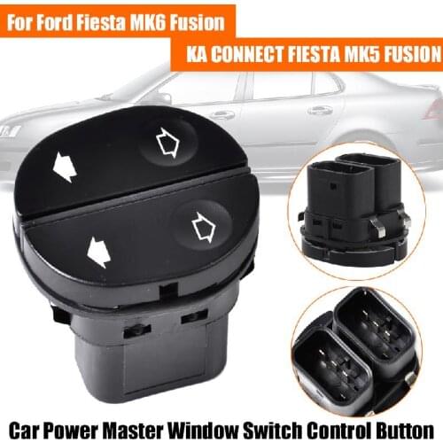Car Power Master Window Switch Control Button for Ford Fiesta MK6 Fusion KA CONNECT FIESTA MK5 FUSION Car Accessories Auto Parts
