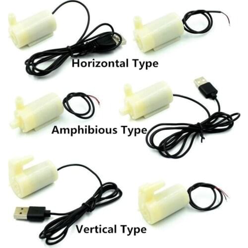 DC 2.5-6V Low Noise Brushless Motor Pump120L/H Mini Micro Submersible Water Pump