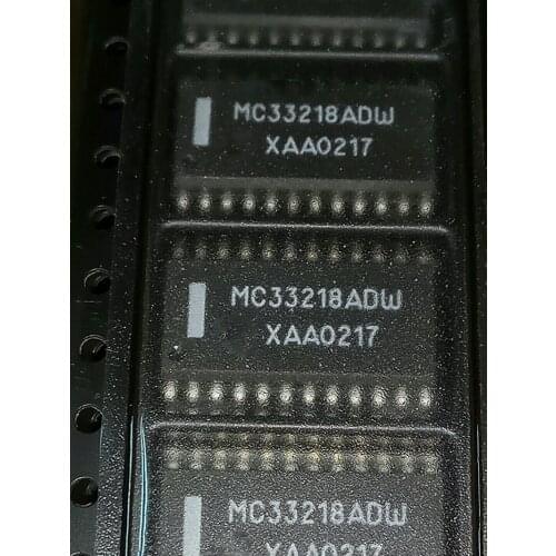 NEW Original MC33218ADW SOP24 MC33218AD MC33218 SOP-24 Switched handset voice processor In Stock
