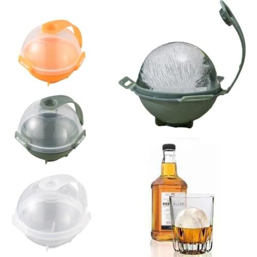 New 5Cm Big Size Ice Mould Round Ice Ball Maker Ice Cube Maker Whiskey Cocktail Diy Summer Ice Mold Bar Tools Kitchen Tool