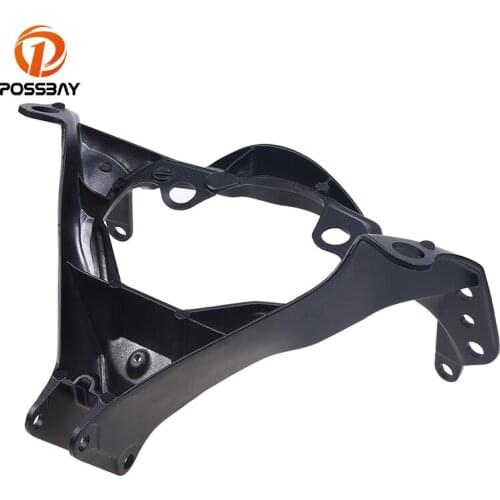 POSSBAY Aluminum Motorcycle Headlight Brackets Fairing Stay Bracket Cafe Racer Light For Suzuki GSXR 600 750 2006 2007