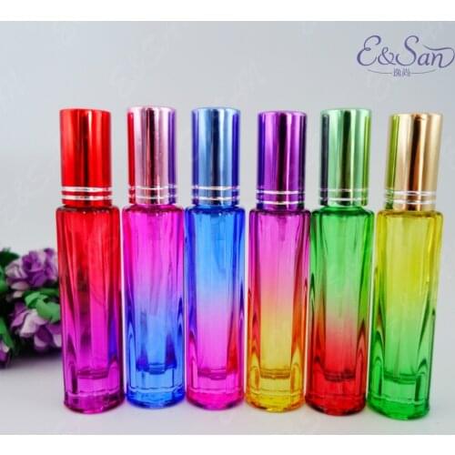 PS11-12ML Shining Spray Perfume Bottle Glass Ordinary Empty Bottle 100PCS/LOT
