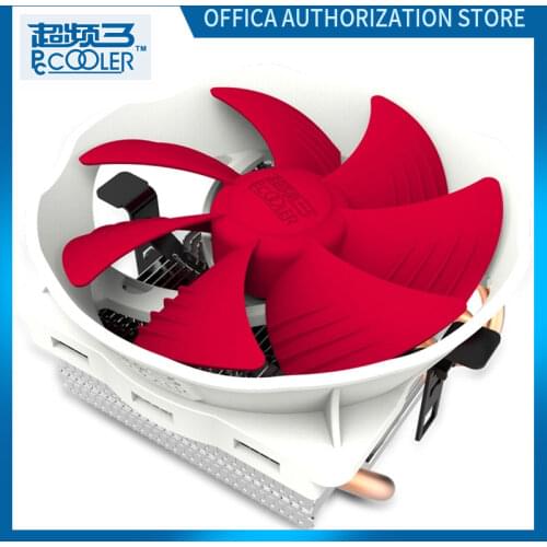 Pccooler V6 CPU Radiator 4 Heat Pipe 12cm Silent Fan Suitable For AMD Intel 775 1150 1151 1155 1156 120mm 4pin PWM