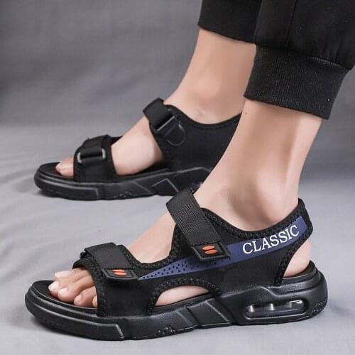 Mens Slip On Sandals Men Sandals Gladiator Mens Comfort Shoes Summer Outdoor Sandalhas Masculina Rubber Sandal For Walking Roman