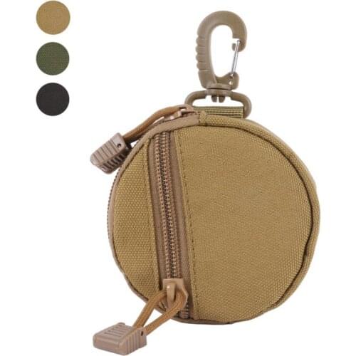Tactical Waist Bag Multifunctional Waterproof keychain Bag Organizer Molle Pouch Military Key Coin Bag Purses Pouch Camping Belt