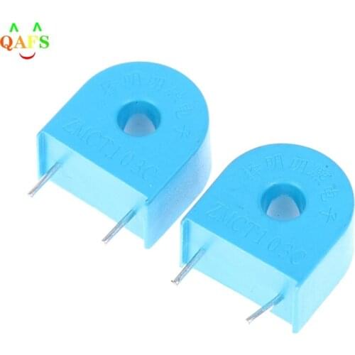 1 Pcs 5A/5mA Sensor Current Transformer ZMCT103C Micro Precision Blue Current Transformer