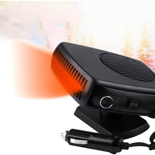 Universal Car Heater Air Cooler Fan Windscreen Demister Defroster Car Interior Heating Anti-fog Window Mist Remover Accessories