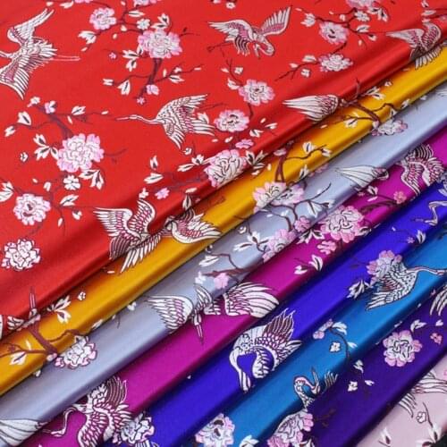 75x50cm Damask Jacquard Brocade Fabric For Apparel Costume Upholstery Furnishing Curtain Clothing Material Patchwork