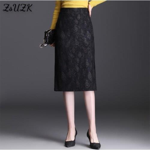 Длинные юбки-карандаши ZUZK China At AliExpress