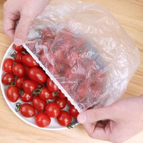 100PCS Reusable Durable Food Storage Covers For Bowls Elastic Plate Covers Bowl Covers Dish For Indoor Outdoor Picnic