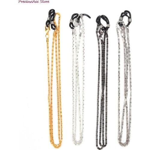 62cm Women Eyeglass Eyewear Sunglasses Anti-lost Chains Neck Cord Holder Strap Rope String 4 Colors