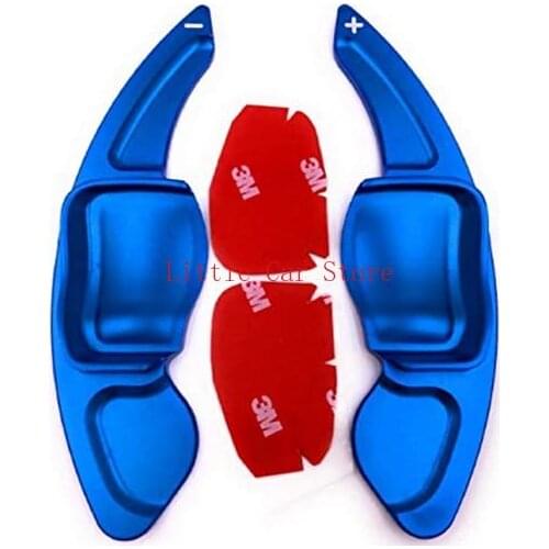 Aluminum Steering Wheel Shift Paddles Shifters Replacement For Volkswagen Golf 6 Tiguan MK5 MK6 Jetta GTI R20 R36 CC Scirocco
