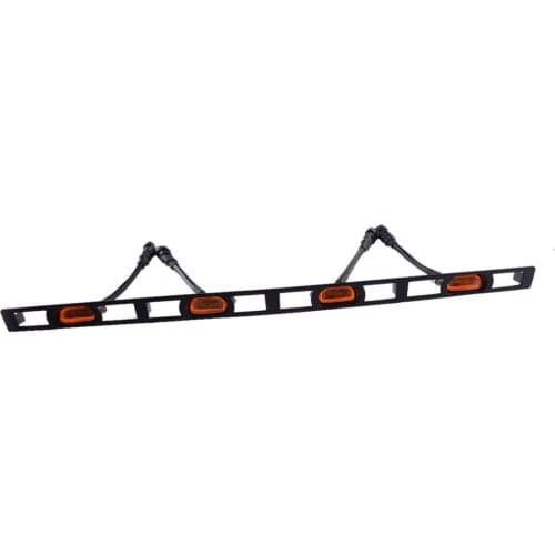 Car Accessories 4 LED Front Bumper Hood Grille Amber Light Clearance Lamp Exterior Fit for Toyota Tacoma 2012 2013 2014 2015