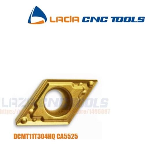 DCMT070204HQ CA5525 DCMT11T304HQ CA5525 DCMT11T308 HQ CA5525 *10pcs Turning Tips Tungsten Carbide Inserts,Blades for Steel