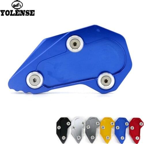 For BMW R1200R R1200RS 2015 2016 2017 2018 Motorcycle CNC Kickstand Foot Side Stand Extension Pad Support Plate Enlarge Stand