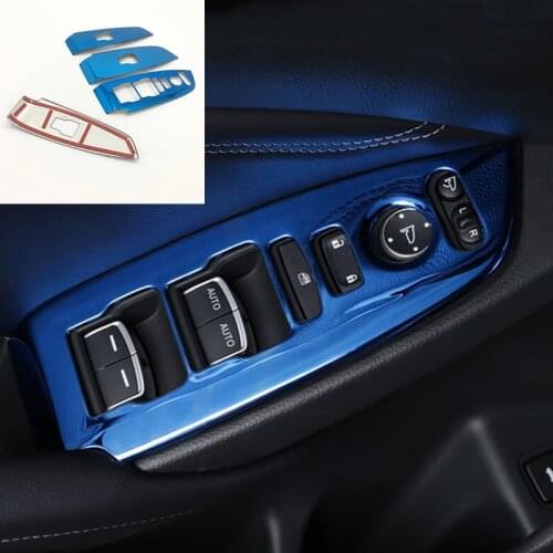 For Honda Accord 10th 2018 2019 Stainless steel Door Window glass Lift Control Switch Panel Accessories car styling