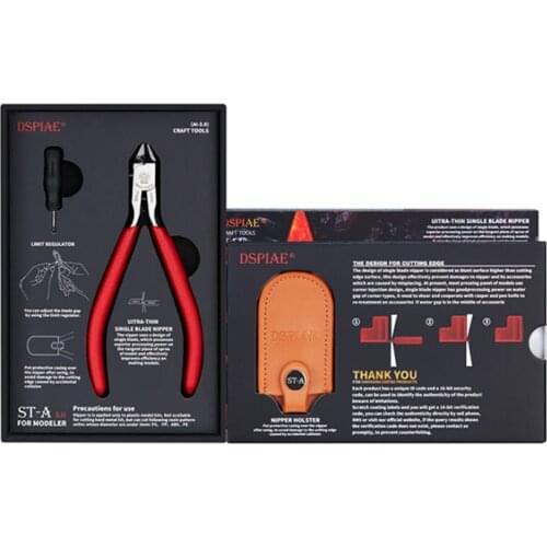 DSPIAE 2021 New ST-A Model Single Blade Nipper 3.0 Set Modeling Hobby Cutting Craft Tools Multifunctional Pliers Accessory