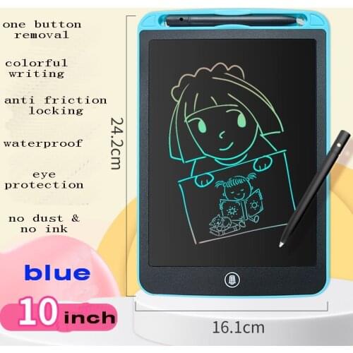 Electronic Writing Board 10inch Drawing Tablet Handwriting LCD Screen writing Pad Portable Graphics Small Blackboard Kids Gift