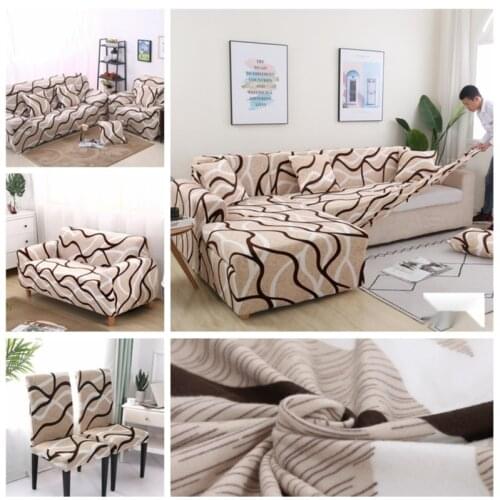 Combination sofa cover all-inclusive non-slip cover removable and washable stretch summer fabric sofa cushion