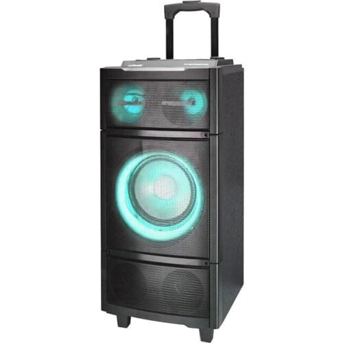 2021 Hot selling 60w 8 inch Powerful professional speaker system Loud speaker DJ pad Outdoor trolley Speakers amplifier audio