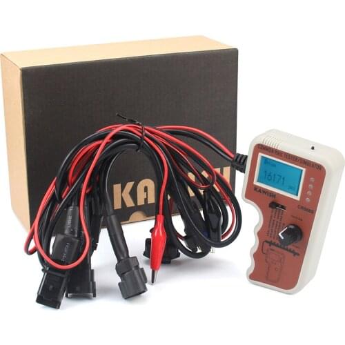 Newest CR508S Digital Common Rail Pressure Tester and Simulator High Pressure Pump Engine Diagnostic Tool Multifunction Upgrade
