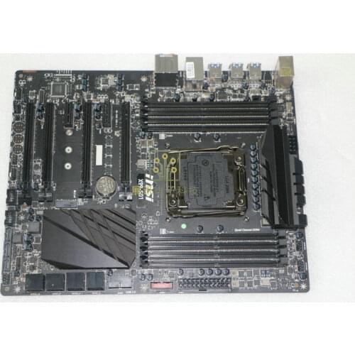 Original motherboard for MSI X99-S01 DDR4 LGA 2011-V3 128GB USB3.0 USB3.1 USB2.0 X99 Desktop motherborad Free shipping