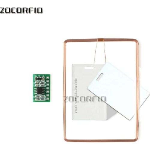 UART 125Khz EM4100 RFID Card RFID Reader Module For Arduino Fingerprint ID Card Module Parking Lot Access Control Card Reader