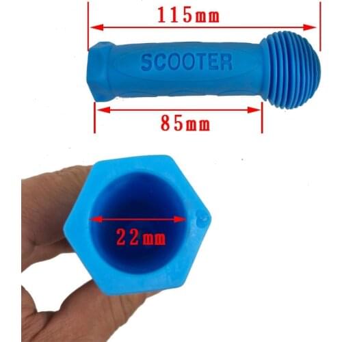 Scooter hand grips childrens bicycle handlebar gloves glove ring universal rubber riding handlebar cover 22 mm diameter