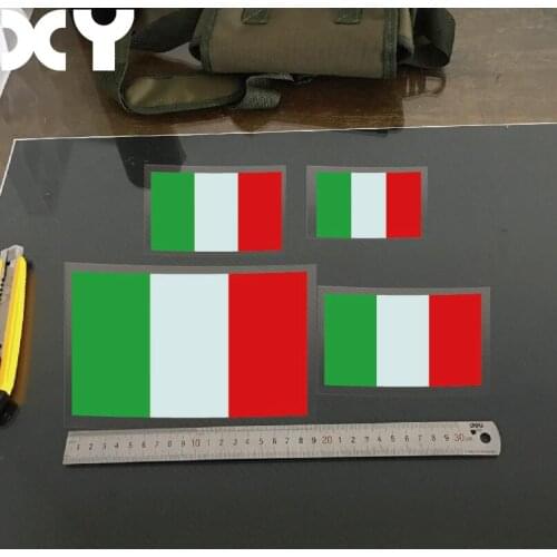 Italian Flag High Quality Vinyl Reflective Tape Sticker and Decals for Car and Motorcycle Drop Shipping