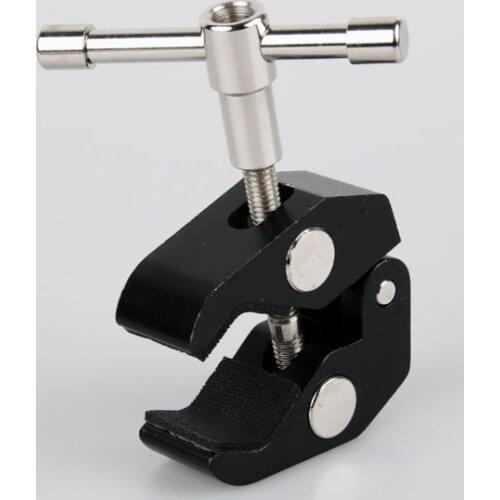 Clamp Ball Head Magic Friction Arm Mount Super Crab Clamp Articulating For DJI Ronin Gimbal DSLR Camera LCD Monitor LED C1235