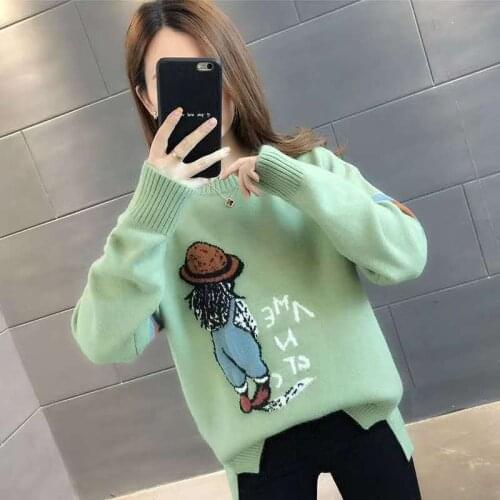 Woman Sweaters Pullover Womens Autumn And Winter Pullover Sweater Femme Chandails