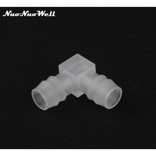 6pcs NuoNuoWell Environmental 12mm Hose 90 Degree Equal Elbow Connector Aquarium Adapter Fish Tank Water Tank Pipe Fittings