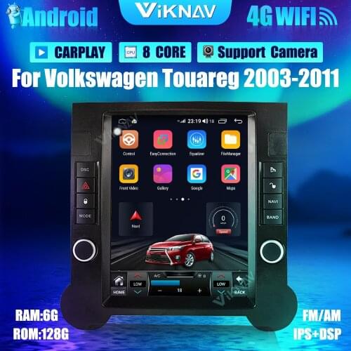 9.7inch Android car radio DVD Multimedia Player For Volkswagen Touareg 2003-2011 Car GPS Navigation head unit Stereo receiver