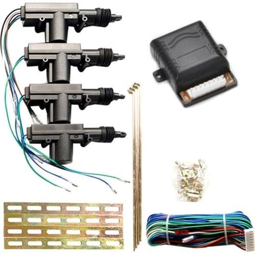 Car Electric Motor Central Locking Unlocking Auto One control Three Door Lock 4 Power Locks